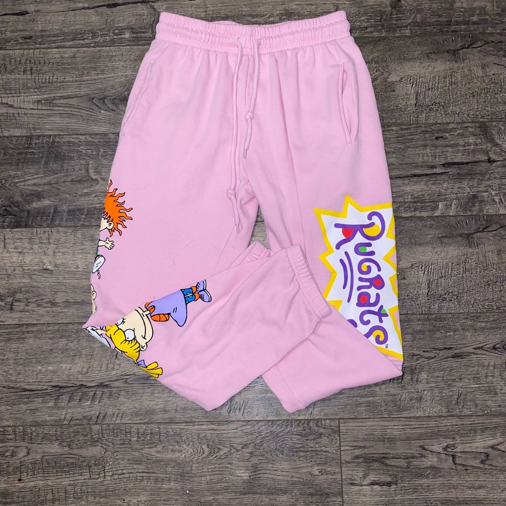 PINK RUGRATS SWEAT PANTS